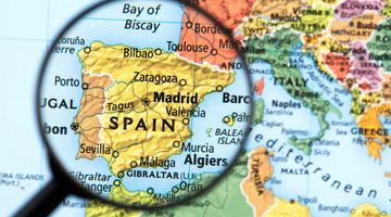 Map of Spain