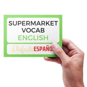 Spanish Swap Supermarket Vocab Card Pack