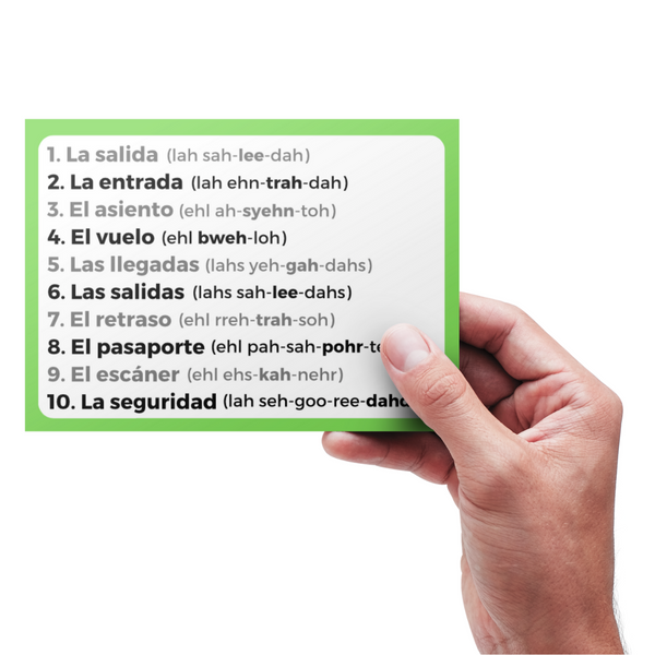 Spanish Swap Supermarket Vocab Card Pack